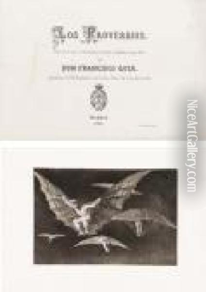 Frontespizio Oil Painting - Francisco De Goya y Lucientes