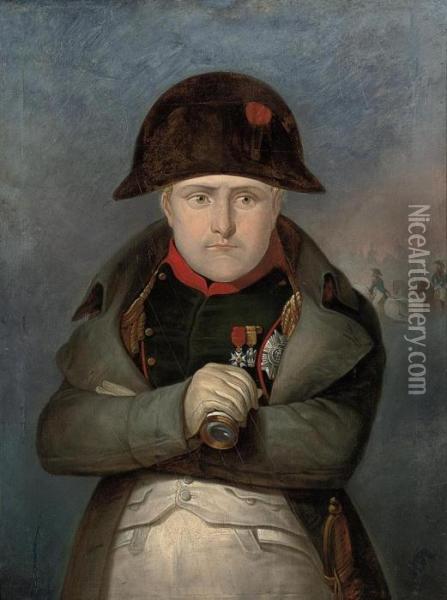 Napoleon Oil Painting - Jacques Louis David