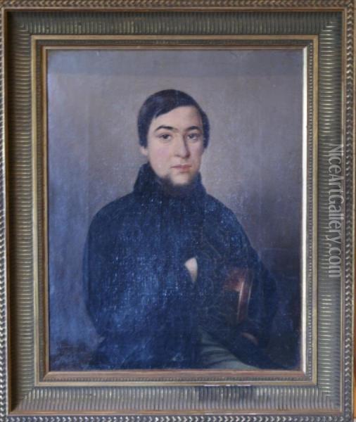 Portrait Oil Painting - Carl Friedrich Demiany