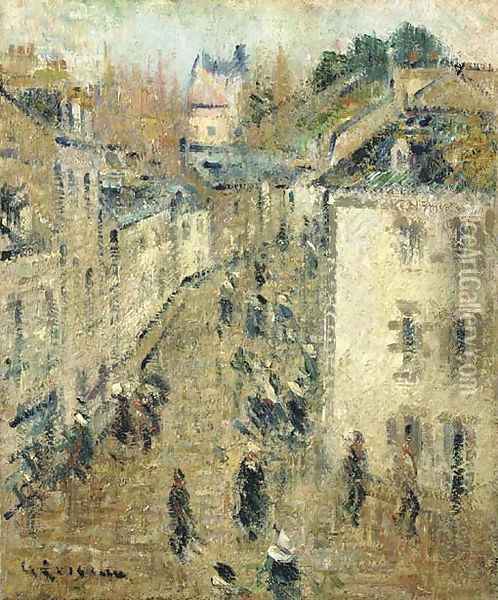 Rue a Pont-Aven Oil Painting - Gustave Loiseau