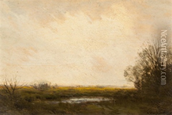 Marsh Lands Oil Painting - Julian Onderdonk