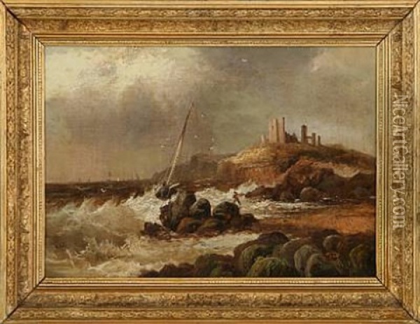 Coastal Scenery Oil Painting - William Matthew Hale