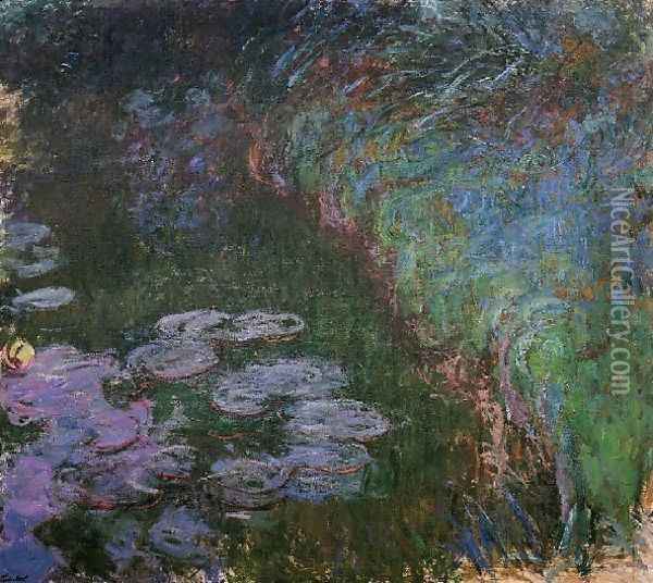 Water Lilies47 Oil Painting - Claude Oscar Monet