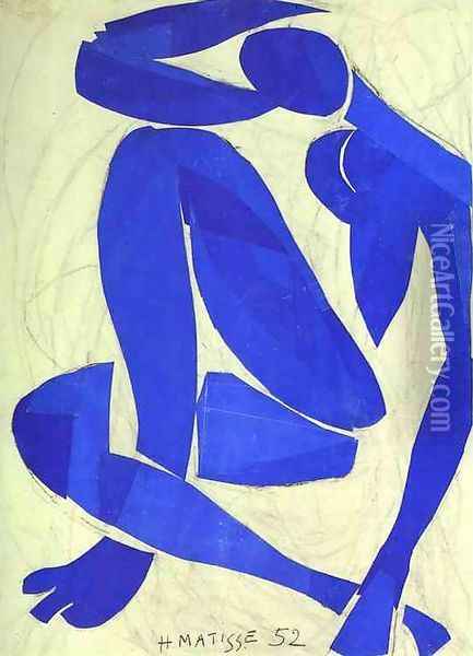Blue Nude IV Oil Painting - Henri Matisse