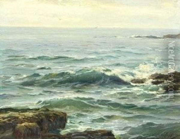 Aleksandrovich Seascape Oil Painting - Constantin Alexandr. Westchiloff