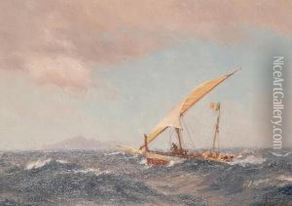 The Island Of Palma Oil Painting - John Fraser