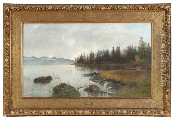 Landskap Oil Painting - Morten Mueller