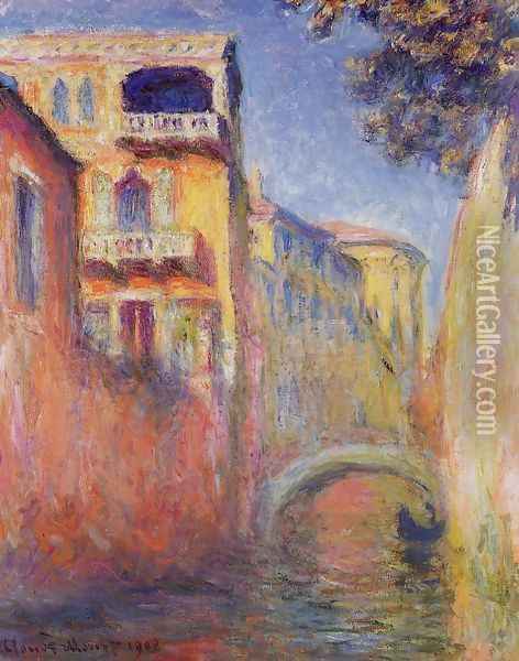 Rio Della Salute3 Oil Painting - Claude Oscar Monet