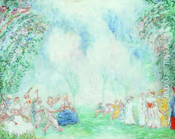The Garden of Love Oil Painting - James Ensor
