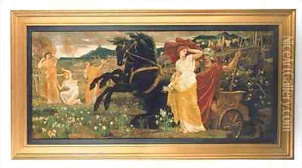 The Fate of Persephone Oil Painting - Walter Crane