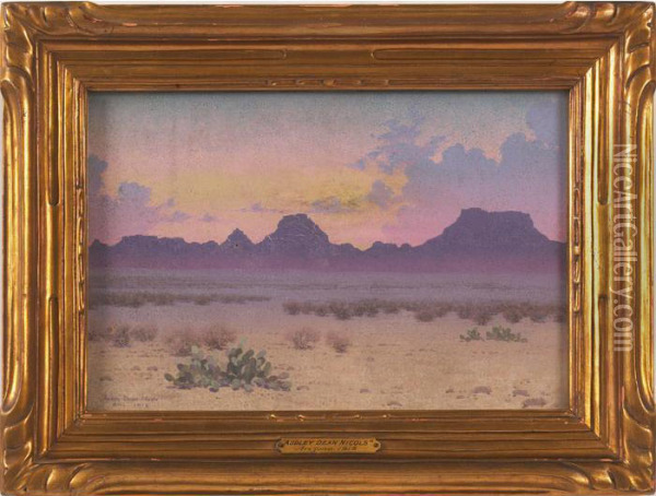 Arizona Oil Painting - Audley Dean Nicols