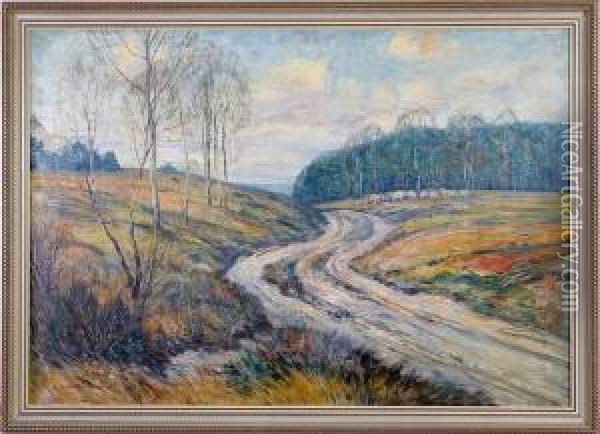 Landscape Oil Painting - Ernst Miesler