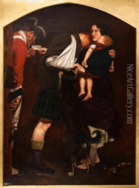The Order Of Release Oil Painting - Sir John Everett Millais