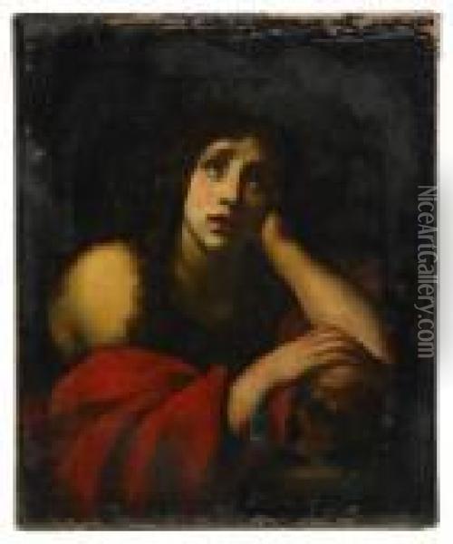 Den Botfardige Maria Magdalena Oil Painting - Carlo Dolci