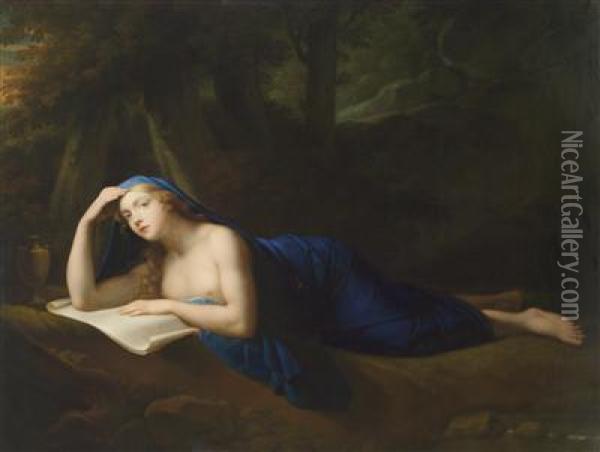 The Penitent Magdalene Oil Painting - Friedrich Heinrich Fuger
