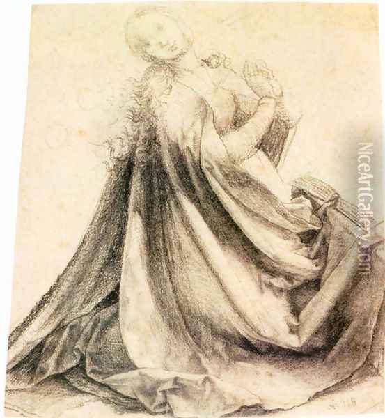 Virgin Of The Annunciation2 Oil Painting - Matthias Grunewald (Mathis Gothardt)