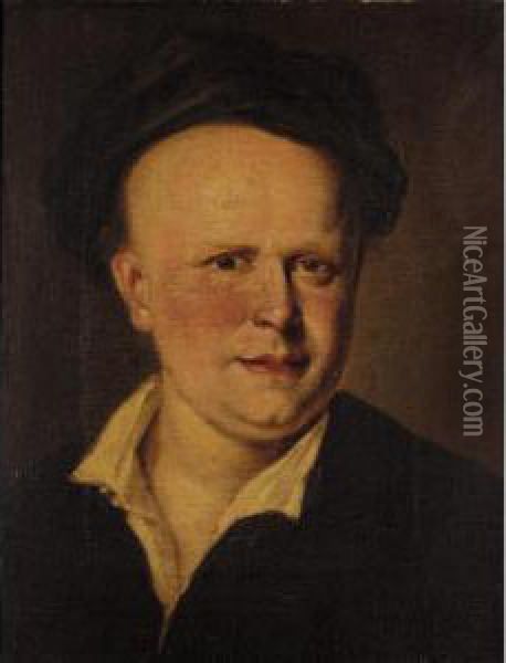 Portrait Of A Gentleman Oil Painting - William Aikman