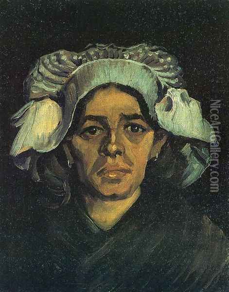 Peasant Woman, Portrait of Gordina de Groot Oil Painting - Vincent Van Gogh
