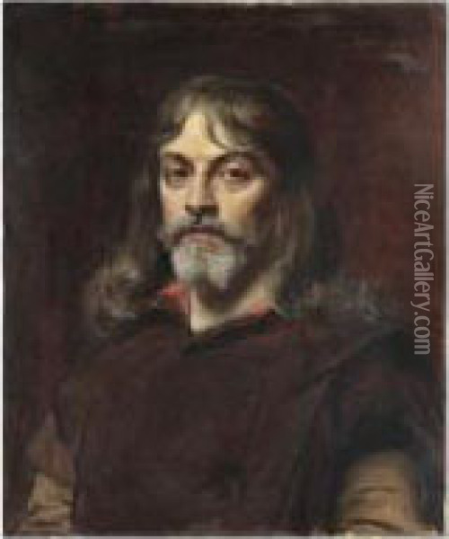 Portrait De L'acteur Mounet-sully Oil Painting - Carolus (Charles Auguste Emile) Duran