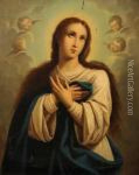The Immaculate Conception Oil Painting - Bartolome Esteban Murillo
