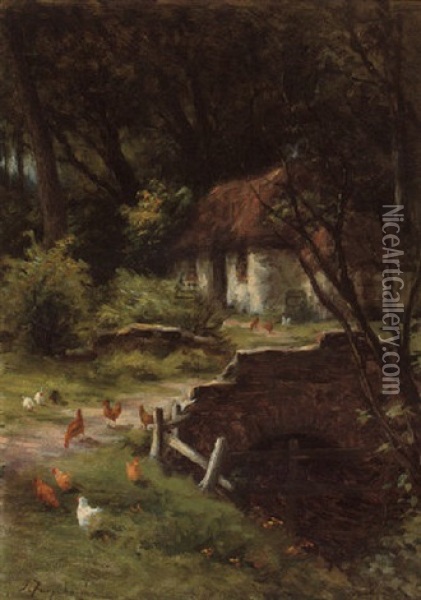 The Secret Cottage Oil Painting - Joseph Farquharson