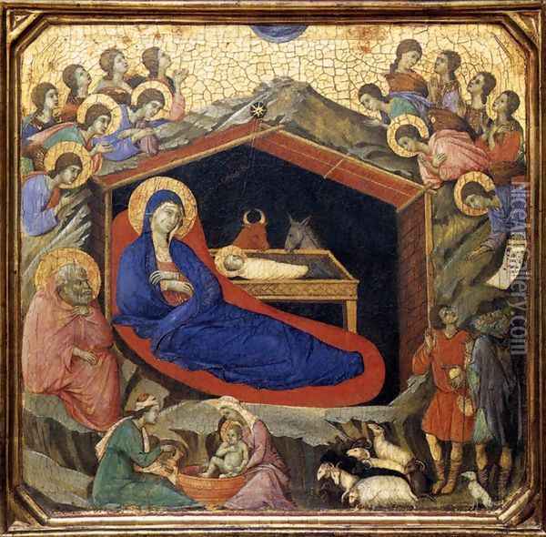 Nativity 1308-11 Oil Painting - Duccio Di Buoninsegna