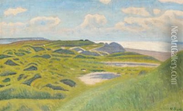 Landscape Oil Painting - Niels Bjerre