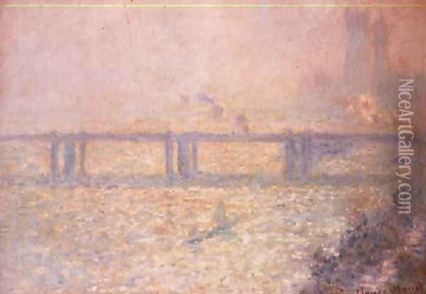 Charing Cross Bridge London Oil Painting - Claude Oscar Monet