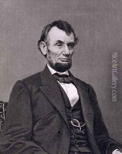 Abraham Lincoln Oil Painting - Mathew Brady