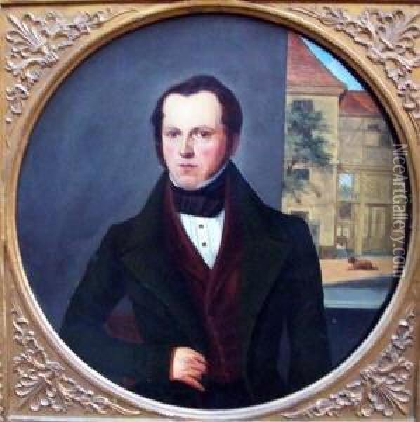 Bildnis Friedrich Heinrich Daniel Oil Painting - Franz Krutger