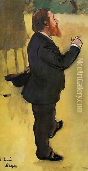 Carlo Pellegrini Oil Painting - Edgar Degas