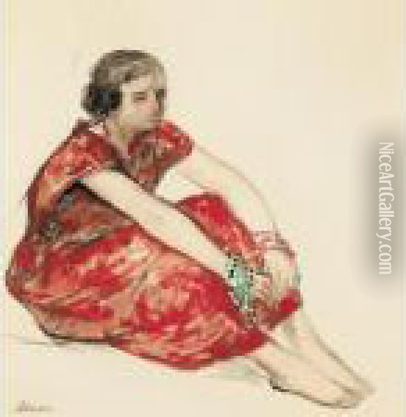 Marthe, La Femme De L'artiste Oil Painting - Henri Lebasque