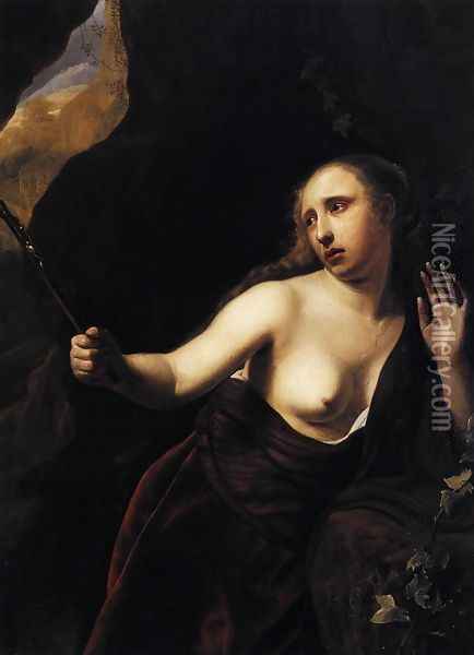 The Penitent Mary Magdalen 1651 Oil Painting - Dirck Gerritsz Bleker