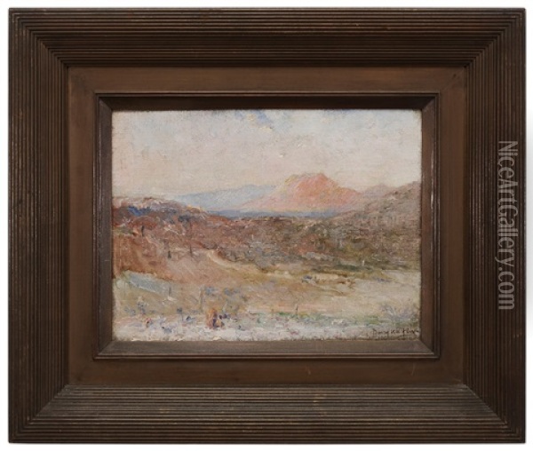 Mountain Landscape Oil Painting - David Birdsey Walkley