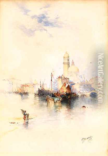 Venice 2 Oil Painting - Thomas Moran