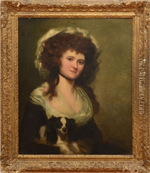 Portrait Of A Woman, Said To Be Susan Pikington Oil Painting - James (Thomas J.) Northcote