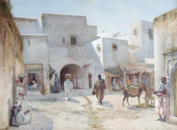 Tangiers Oil Painting - Robert George Talbot Kelly