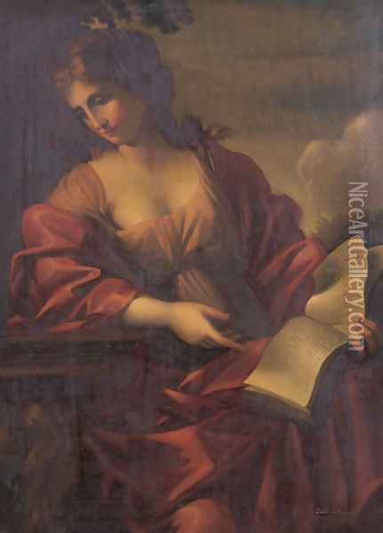 A sybil Oil Painting - Concellina Ciappa