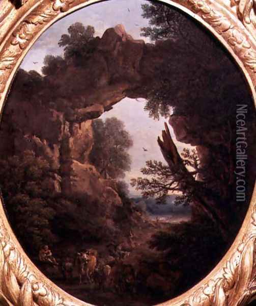 Classical Landscape Oil Painting - John Wootton
