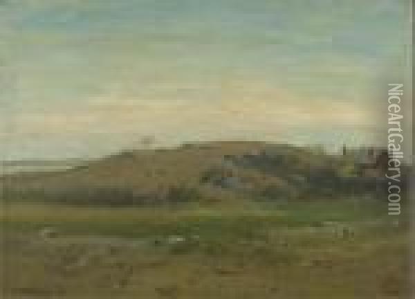 A Rocky Meadow Oil Painting - Henry Ward Ranger