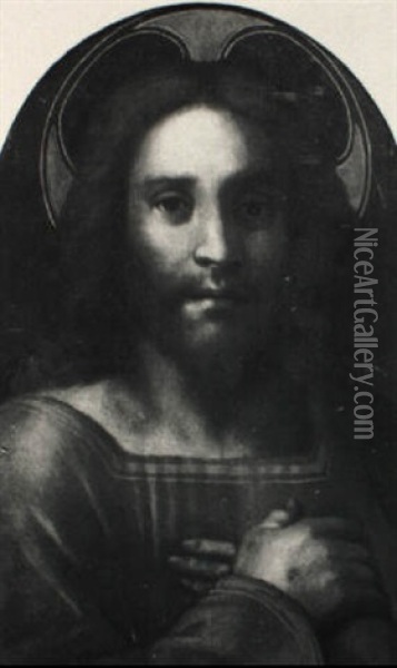 Christus Oil Painting - Andrea Del Sarto