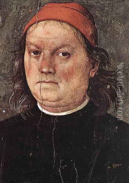Self-Portrait 2 Oil Painting - Pietro Vannucci Perugino