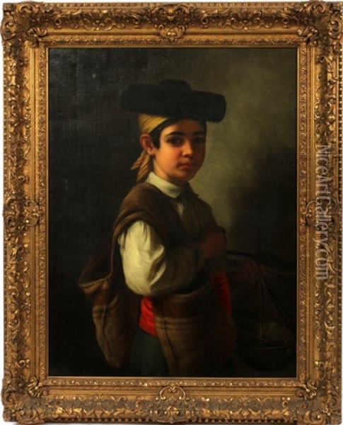 Spanish Boy Oil Painting - George Henry Hall