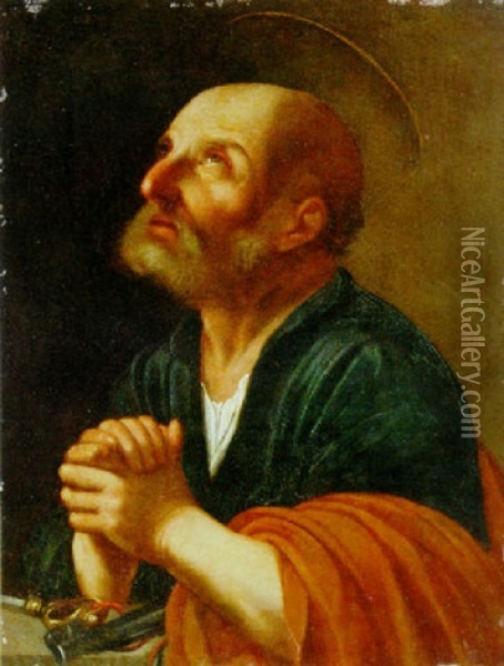 Saint Peter Oil Painting - Carlo Saraceni