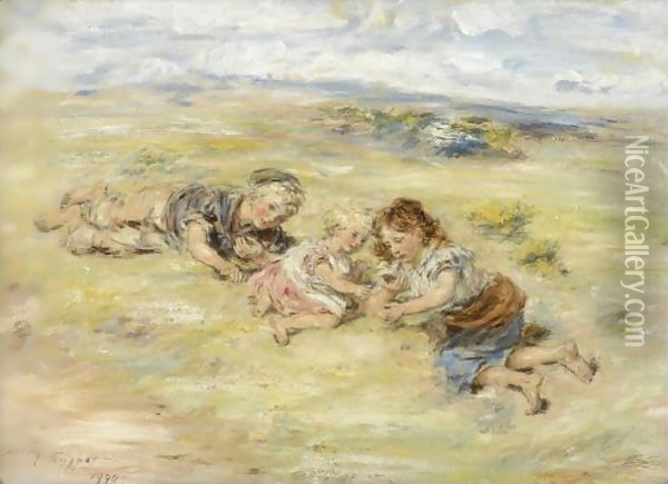 Bonny Muirland Oil Painting - William McTaggart