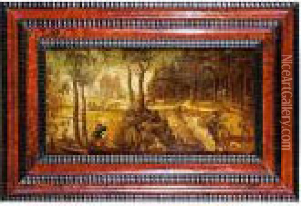 Escena Decaceria Oil Painting - Lucas The Elder Cranach