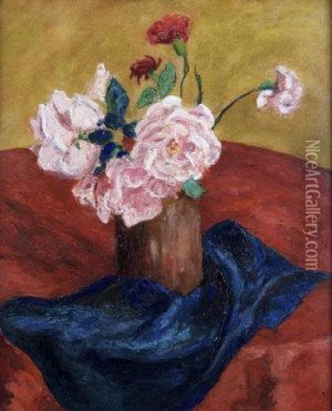 Fleurs Oil Painting - Roderic O'Conor