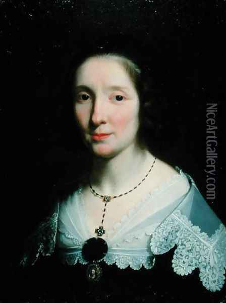 Portrait of Charlotte Duchesne Oil Painting - Philippe de Champaigne