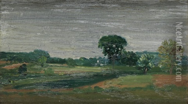 Landscape Oil Painting - Arthur B. Davies