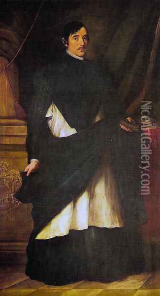 Portrait of Fray Miranda Oil Painting - Bartolome Esteban Murillo